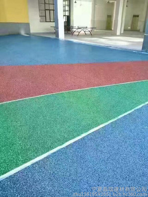 真石丽GEMMY透水地坪 固原生态城市建设的理想铺装解决方案